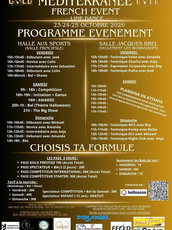Mediterrane e french event programme